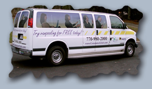 perforated van decals