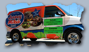 jersey mikes van wrap