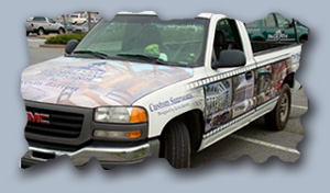 partial truck wrap