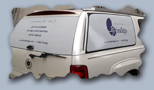 perforated window graphics